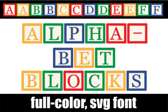 Alphabet Blocks: A Playful Font for Bold Branding