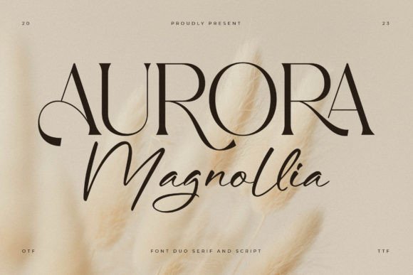 Aurora Magnolia: The Font Pairing That Feels Like a Handwritten Letter