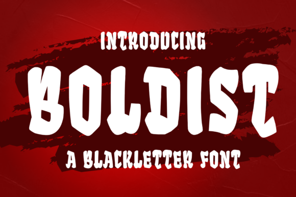 Boldist: The Cartoon Display Font for Headlines