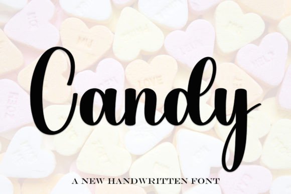 Candy: A Sweet Script Font for Playful Design Projects