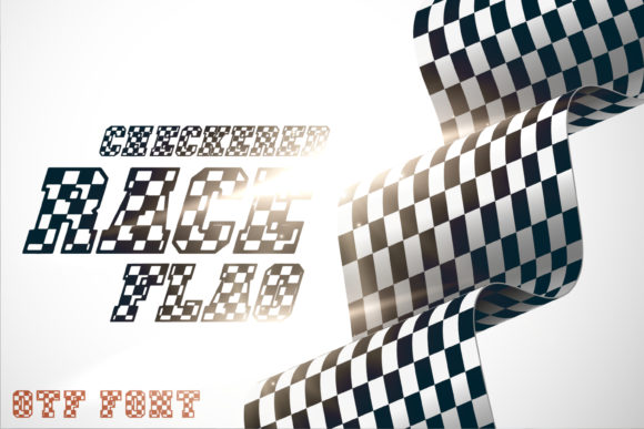 Checkered Race: A Typeface for High-Speed Visual Impact