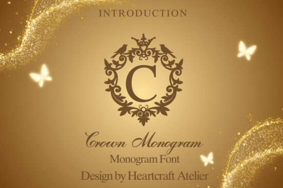 Crown Monogram: Weaving Regal Heritage into Modern Design