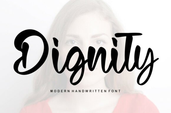 Dignity: An Elegant Handwritten Font for Timeless Design