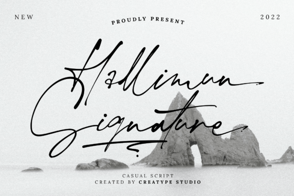 Hallimun Signature: A Typeface with Timeless Character