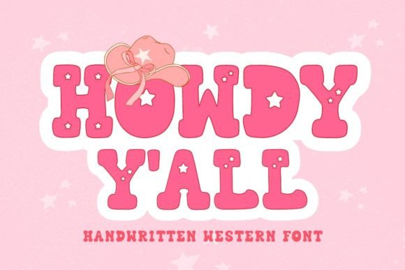 Howdy Y'all: A Playful Font with Western Charm
