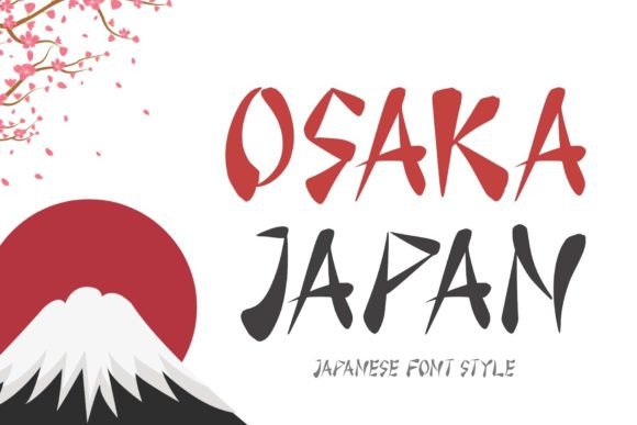 Osaka Japan: A Typeface Where Tradition Meets Modern Edge