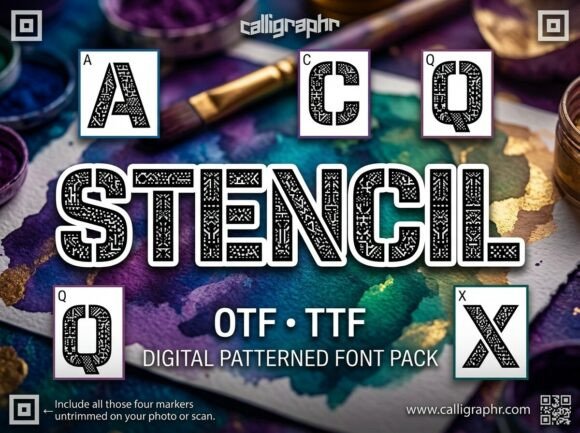 Stencil: Where Industrial Grid Meets Abstract Circuitry