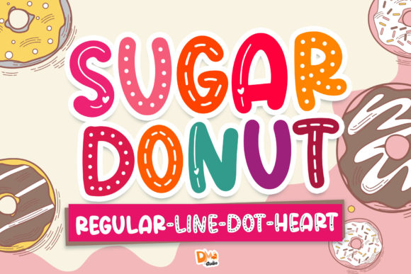 Sugar Donut: A Playful Font for Projects That Pop