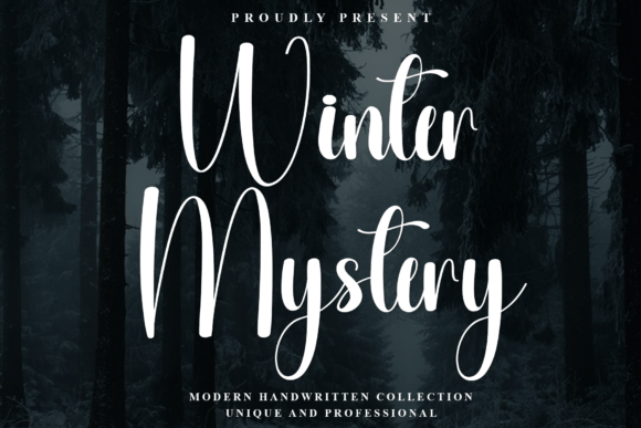 The Allure of Winter Mystery: A Font for Elegant Branding