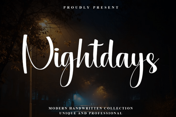 The Art of the Signature: Why Nightdays is Your Next Favorite Font