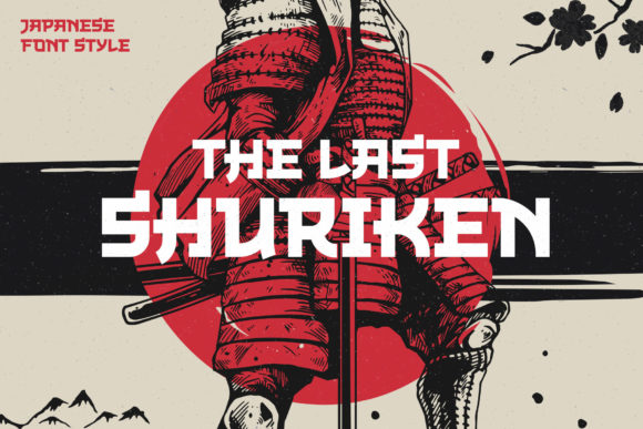 The Last Shuriken: A Bold Typeface for Modern Japanese Branding