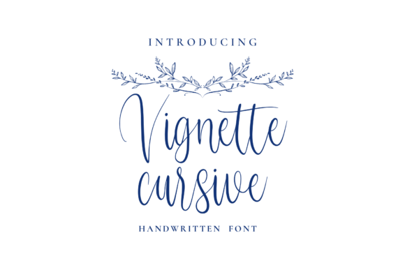 Vignette Cursive: A Typeface for Handwritten Elegance
